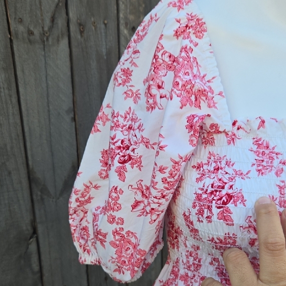 Bailey Harrison Floral Maxi Dress in Pink - Picture 4 of 9